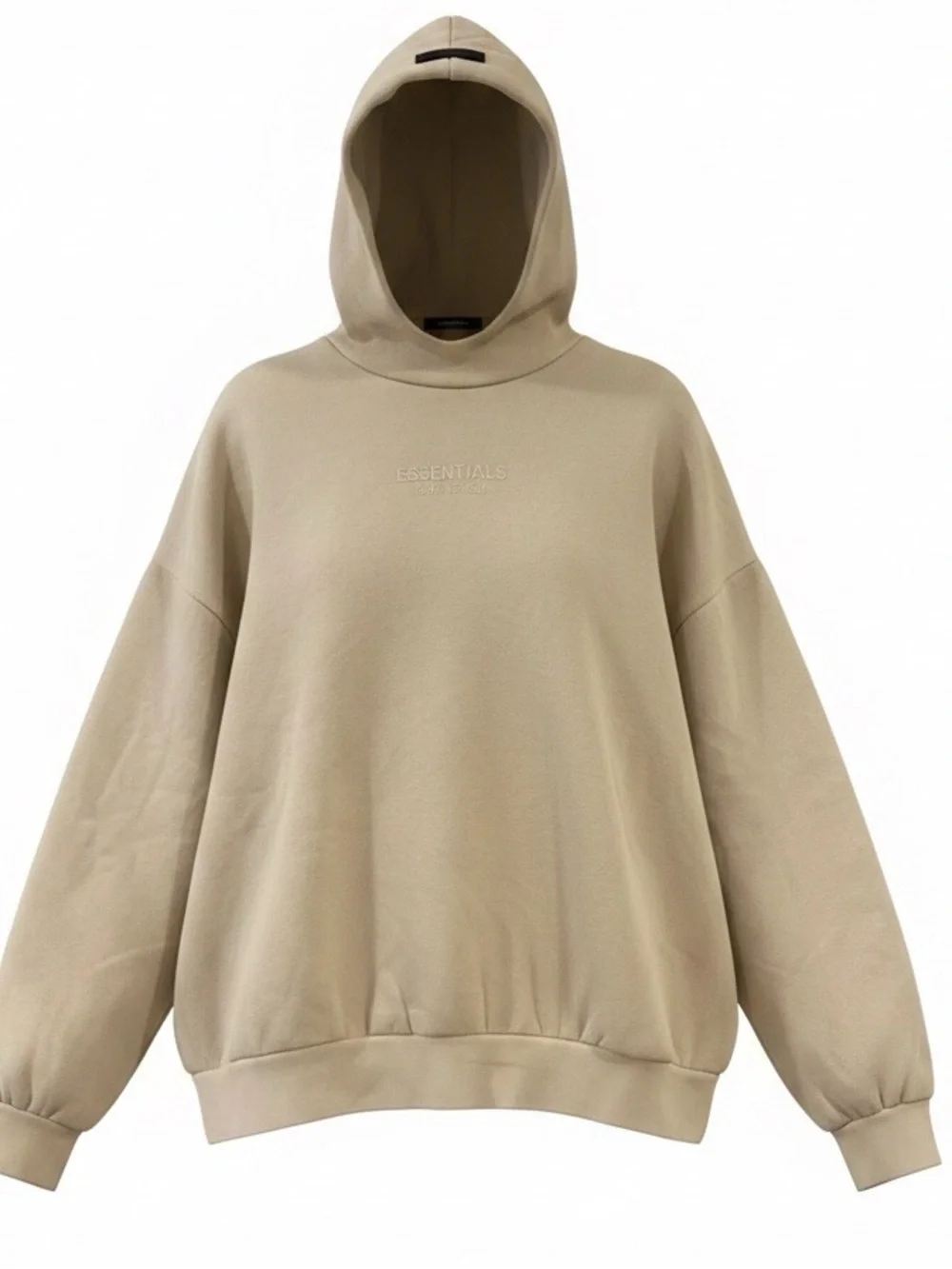 Essentials Fear of God Men's Cream Hoodie Sweatshirt L